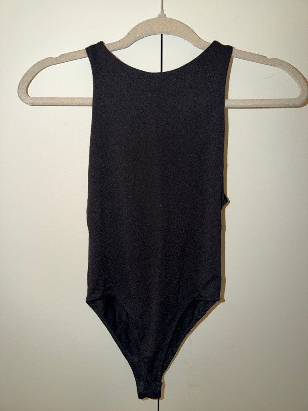 Zara Black One-Piece Bodysuit